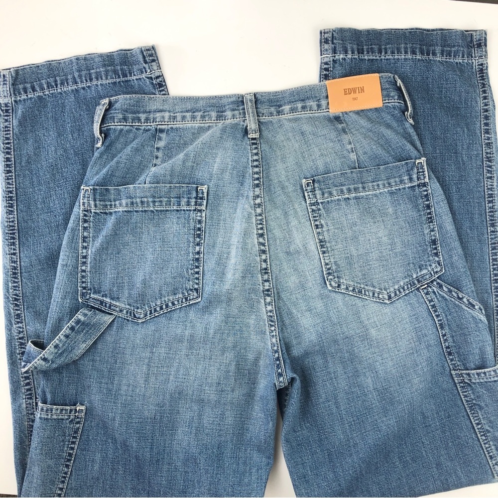 Edwin Bailee Utility Pant Straight Leg‎ Size 25 Lost Blue